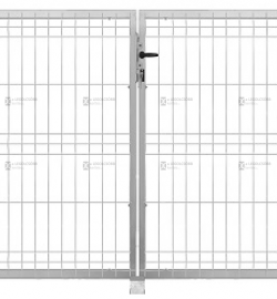 Nagykapu - kerítéspaneles - 120x400 - szürke