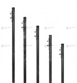 60mm átmérőjű kaputartó oszlop 170cm - antracit