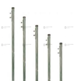 48mm átmérőjű kaputartó oszlop 170cm - szürke