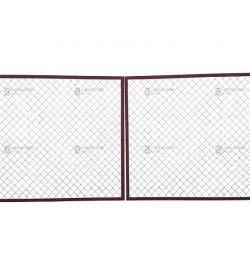 Nagykapu - mezőgazdasági - 400cm - barna