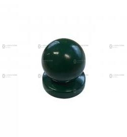 Végzáró fém kupak - 48MM - 60MM oszlopra - zöld