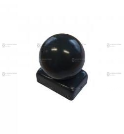 Végzáró fém kupak - 60x40MM oszlopra - antracit