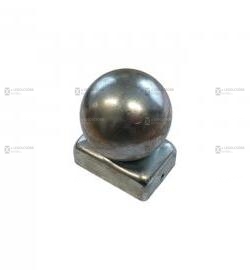 Végzáró fém kupak - 60x40MM oszlopra -  horganyzott