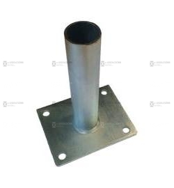 Rögzítőtalp - 48 mm-es csőoszlophoz