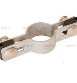 38mm ⌀ csőoszlopra való folytonos bilincs - horganyzott