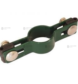 38mm ⌀ csőoszlopra való folytonos bilincs - zöld 