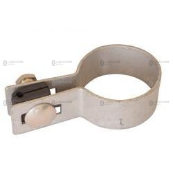 48mm ⌀ kaputartó oszlopra való végoszlop bilincs - horganyzott