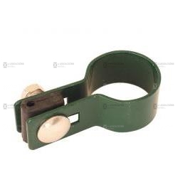 60mm ⌀ kaputartó oszlopra való végoszlop bilincs - zöld