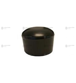 Végzáró kupak 38MM oszlopra - fekete