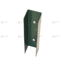 U-profil 20 cm - zöld